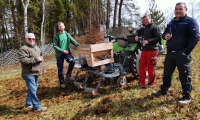 Rudi Jahn: Feldgemüse-Verein Josefsdorf - Ackern 7.4.2019