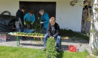 Rudi Jahn: Maibaumsetzen 2019 Josefsdorf