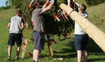 Ernst Grünstäudl: Maibaum Groß Meinharts 2018