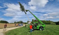 Rudi Jahn: Maibaumsetzen Josefsdorf 01.05.2024