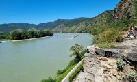 Schwarzinger, Fischer, Jahn: Radeln Wachau 06.08.2024 