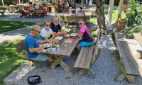 Schwarzinger, Fischer, Jahn: Radeln Wachau 06.08.2024 