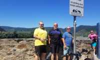 Schwarzinger, Fischer, Jahn: Radeln Wachau 06.08.2024 