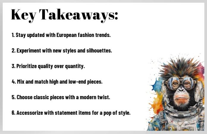 incorporate European fashion trends into your wardrobe dbc How to incorporate European fashion trends into your wardrobe