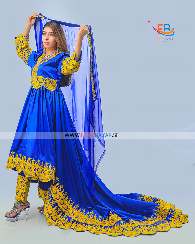 Afghanska traditionella klänning