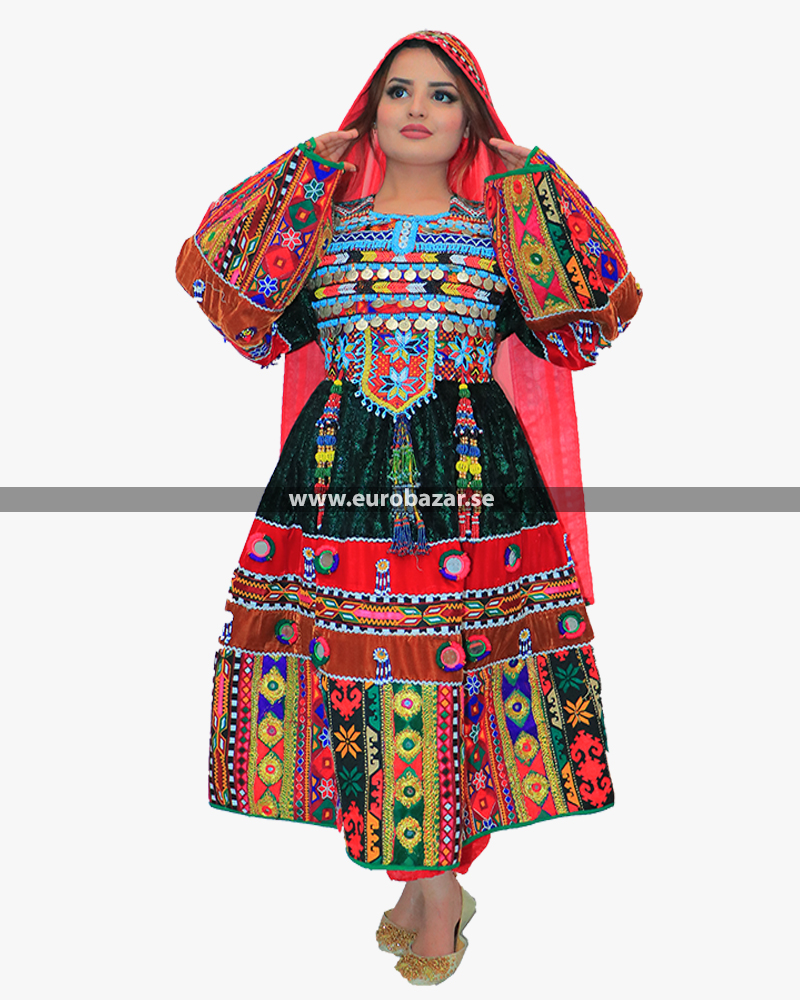 Afghanska traditionella kläde
