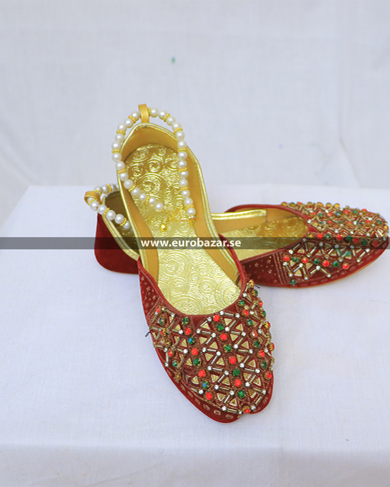 Afghanska traditionella kvinnor skor