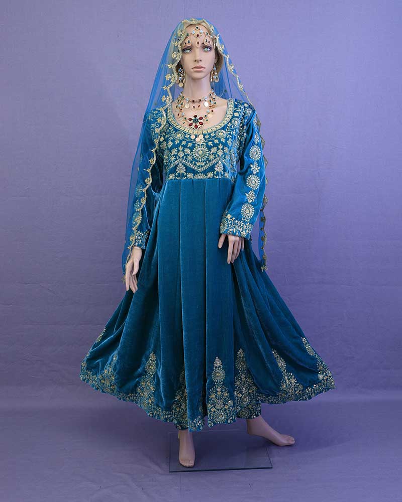 Panjabi fest klänning art kl:INF2389L