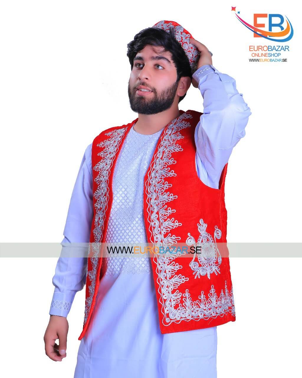 Traditionella afghanska väst art nr:VS51F
