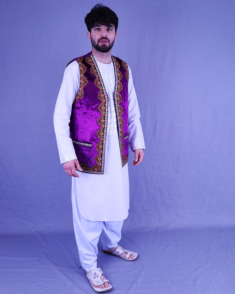 Traditionella afghanska väst art nr:VS34F