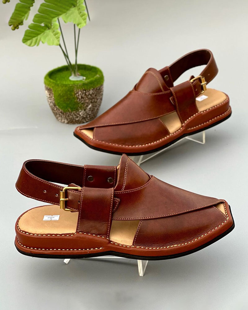 Afghanska traditionella herr sandal art nr:SL126L