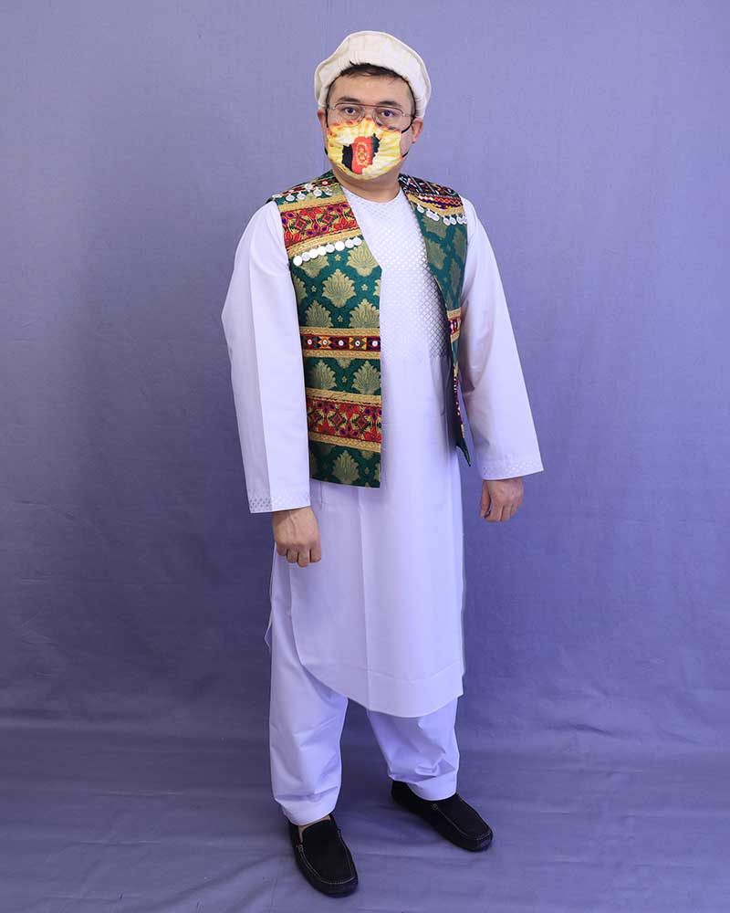 Traditionella afghanska väst art nr:VS3015F