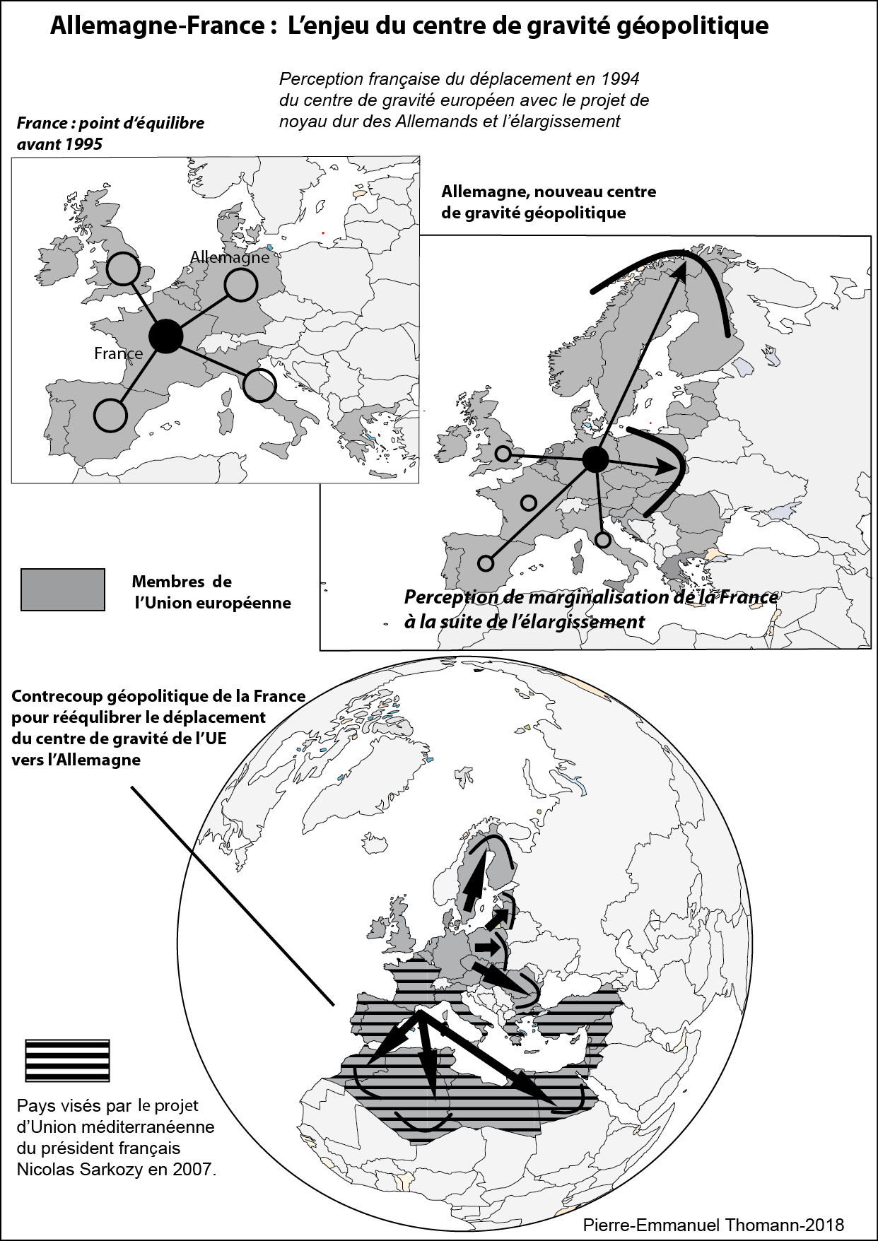 La nouvelle rivalité géopolitique franco-allemande  dans une Europe en crise : diagnostic et perspectives