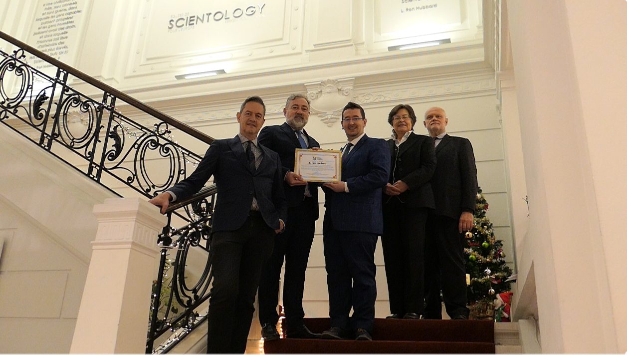 Scientology founder L Ron Hubbard recognized for Encouraging Interfaith Collaboration for Peace
