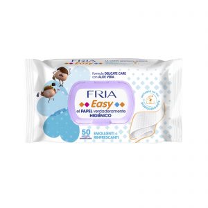 FRIA papel higiénico húmedo Aloe Vera paquete 50 unidades