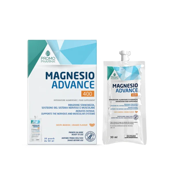 MAGNESIO ADVANCE 400 - 20 Bolsitas