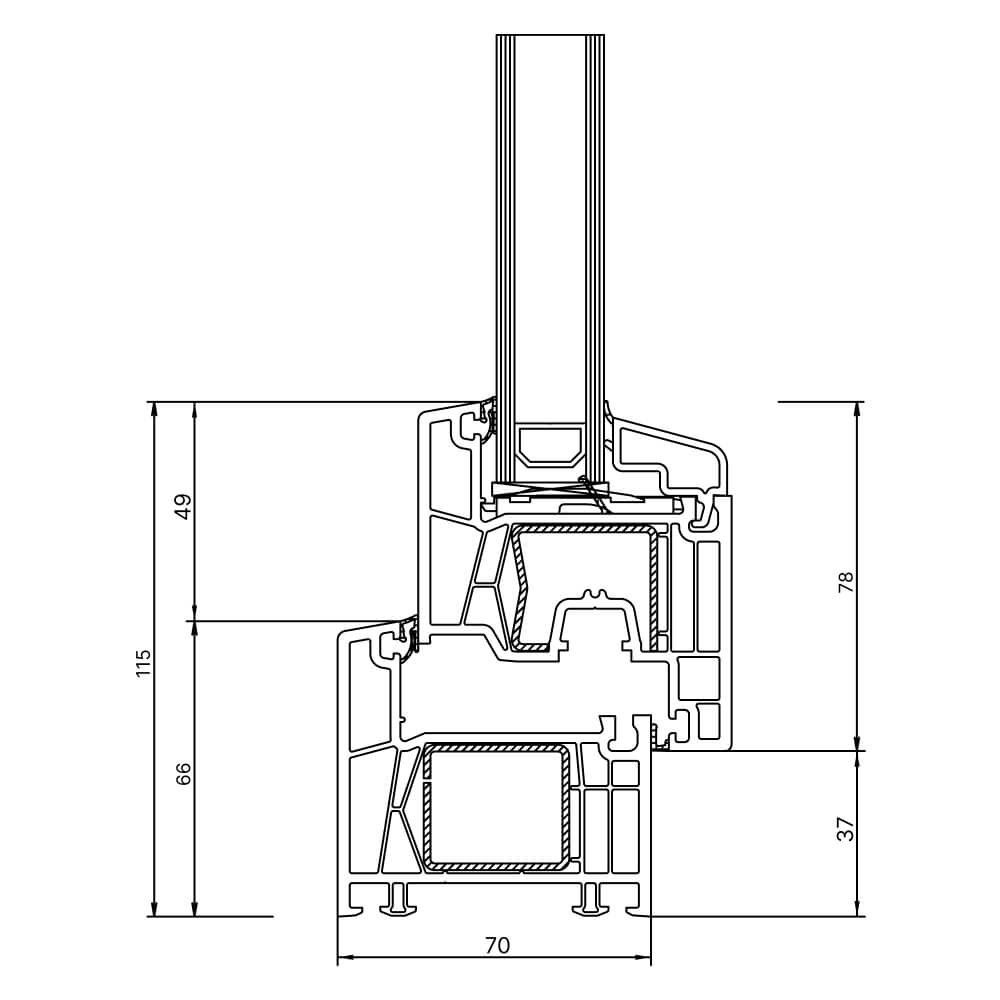 trocal-70-frame-with-sash