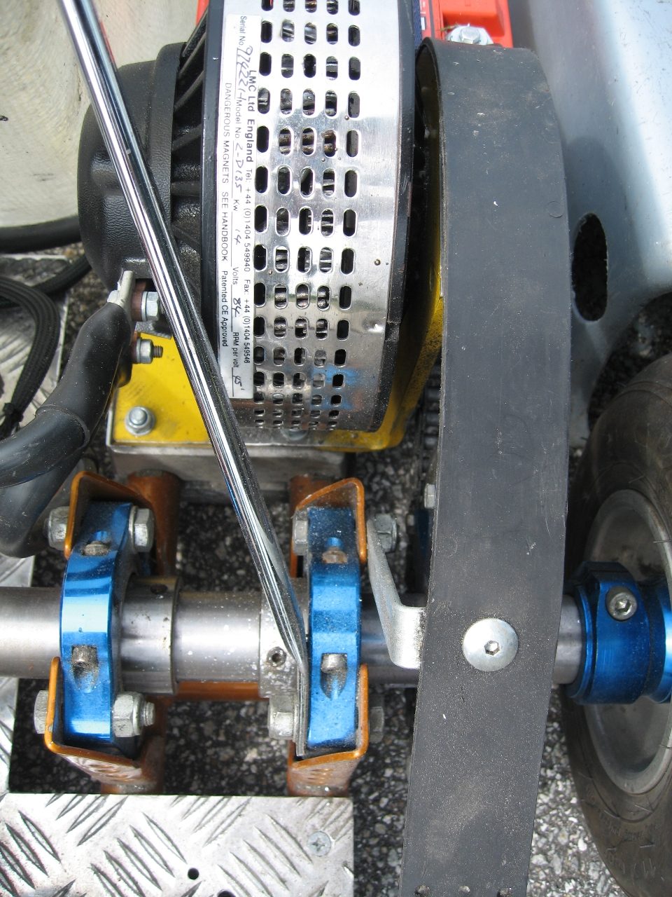 EV-Fun Burned Motor