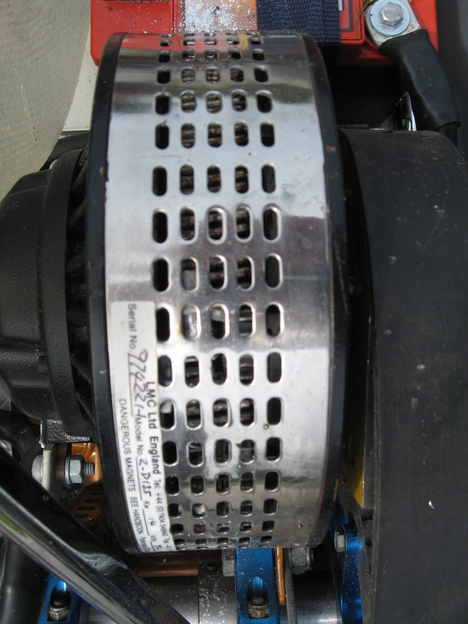 EV-Fun Burned Motor