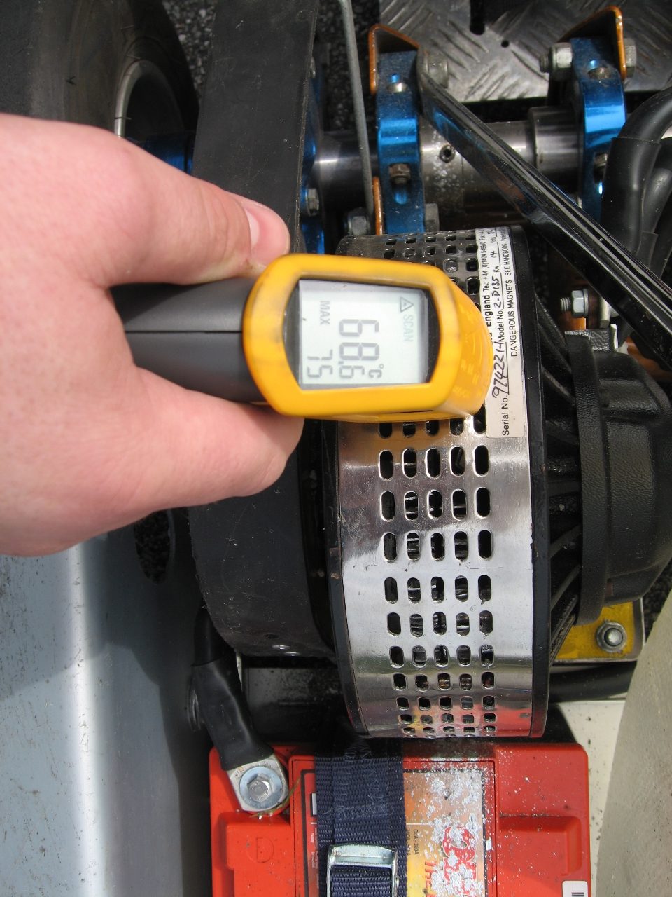 EV-Fun Burned Motor