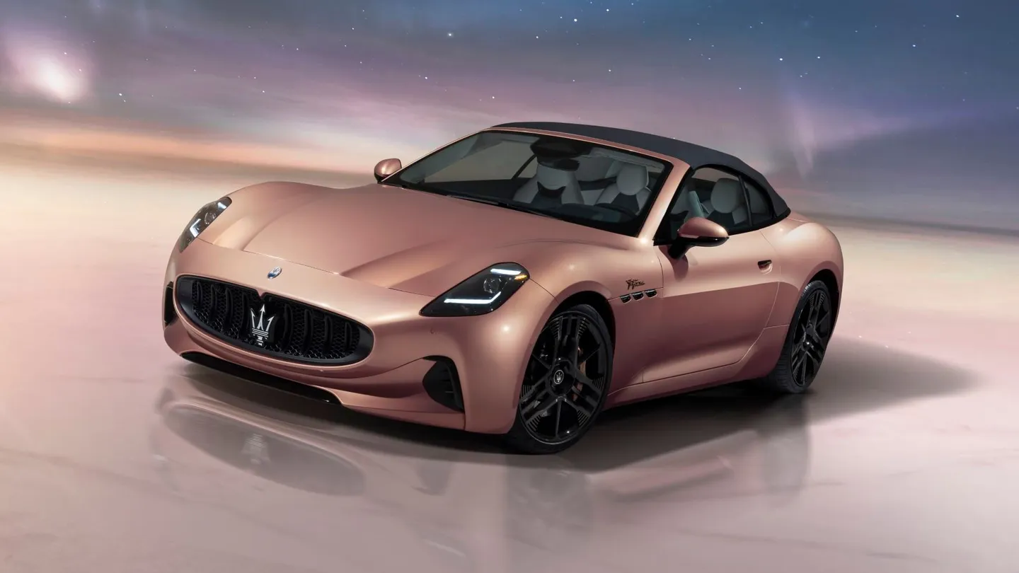 Volledig elektrische Maserati GranCabrio Folgore.