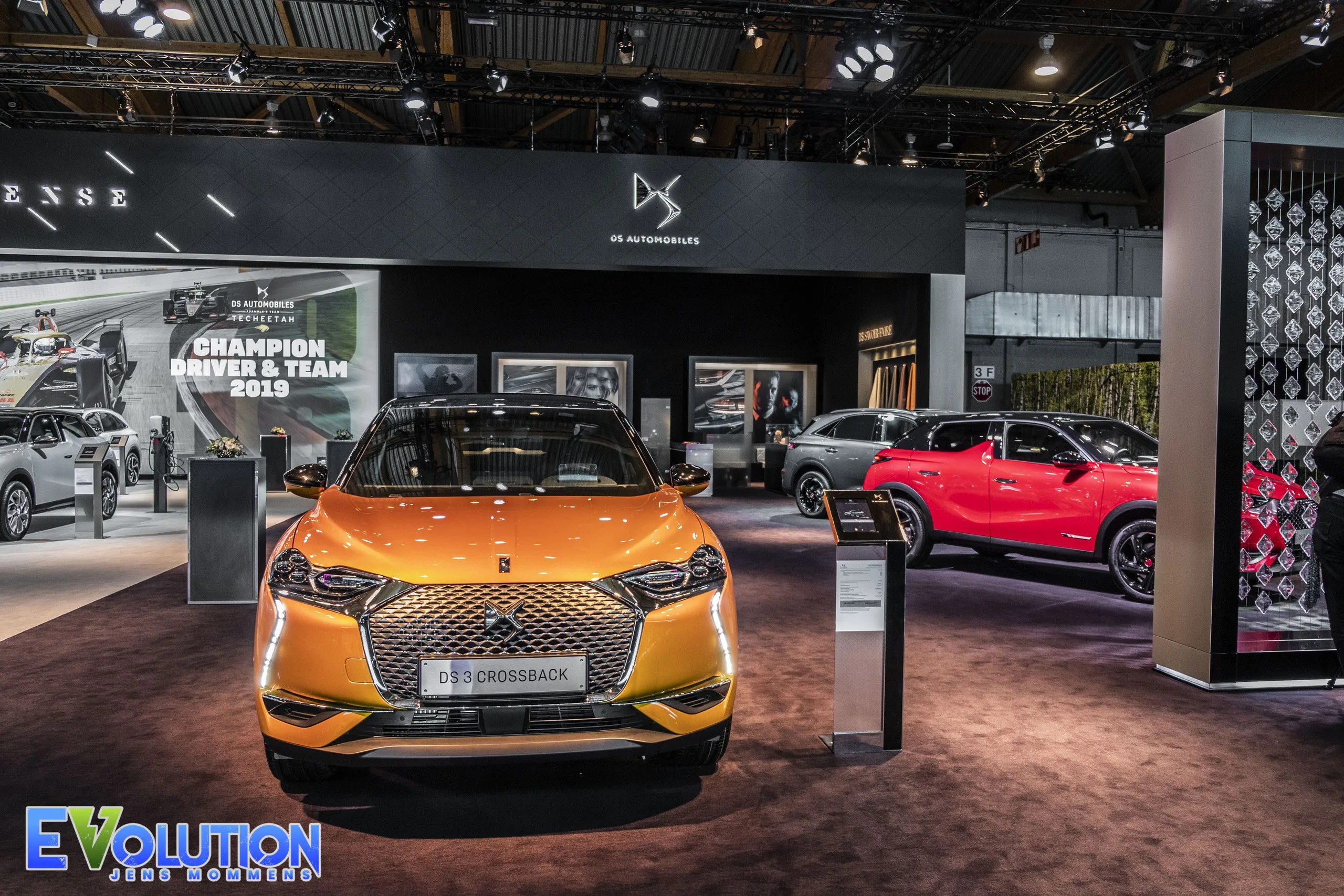 DS3 Crossback tijdens de Brussels Motor Show (Autosalon van Brussel) in 2020.
