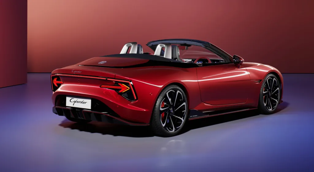 Elektrische MG Cyberster