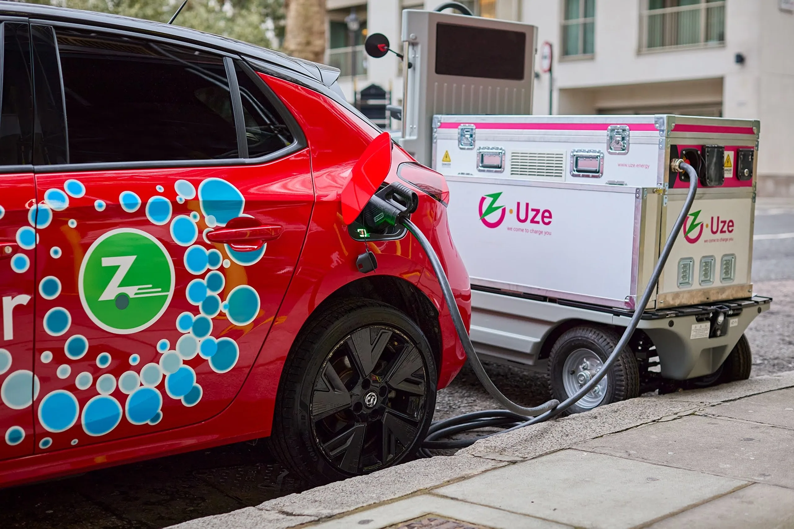 Uze actief in Londen met Zipcar © UZE