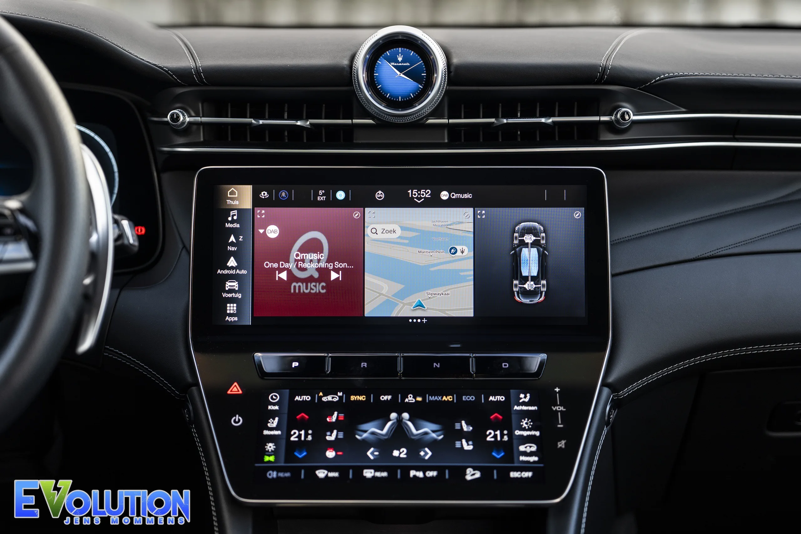 Infotainmentdisplay Maserati Grecale Folgore