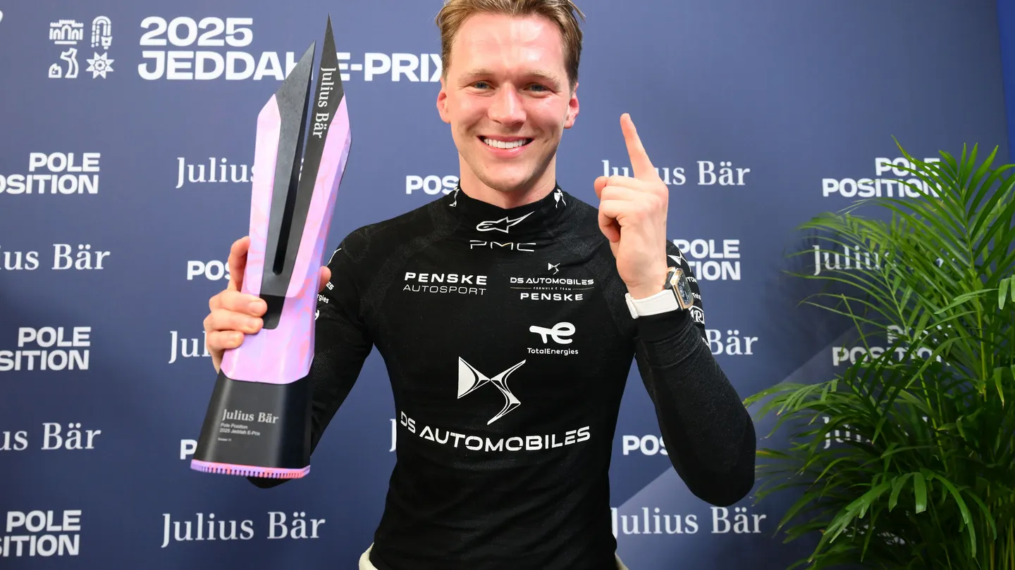 Maximilian Günther op polepositie voor 2025 Jeddah E-Prix © Formula E