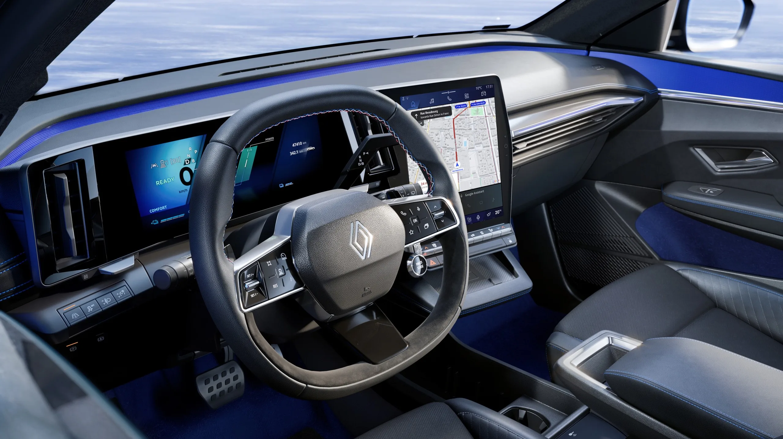 Interieur Renault Megane E-Tech Electric esprit Alpine