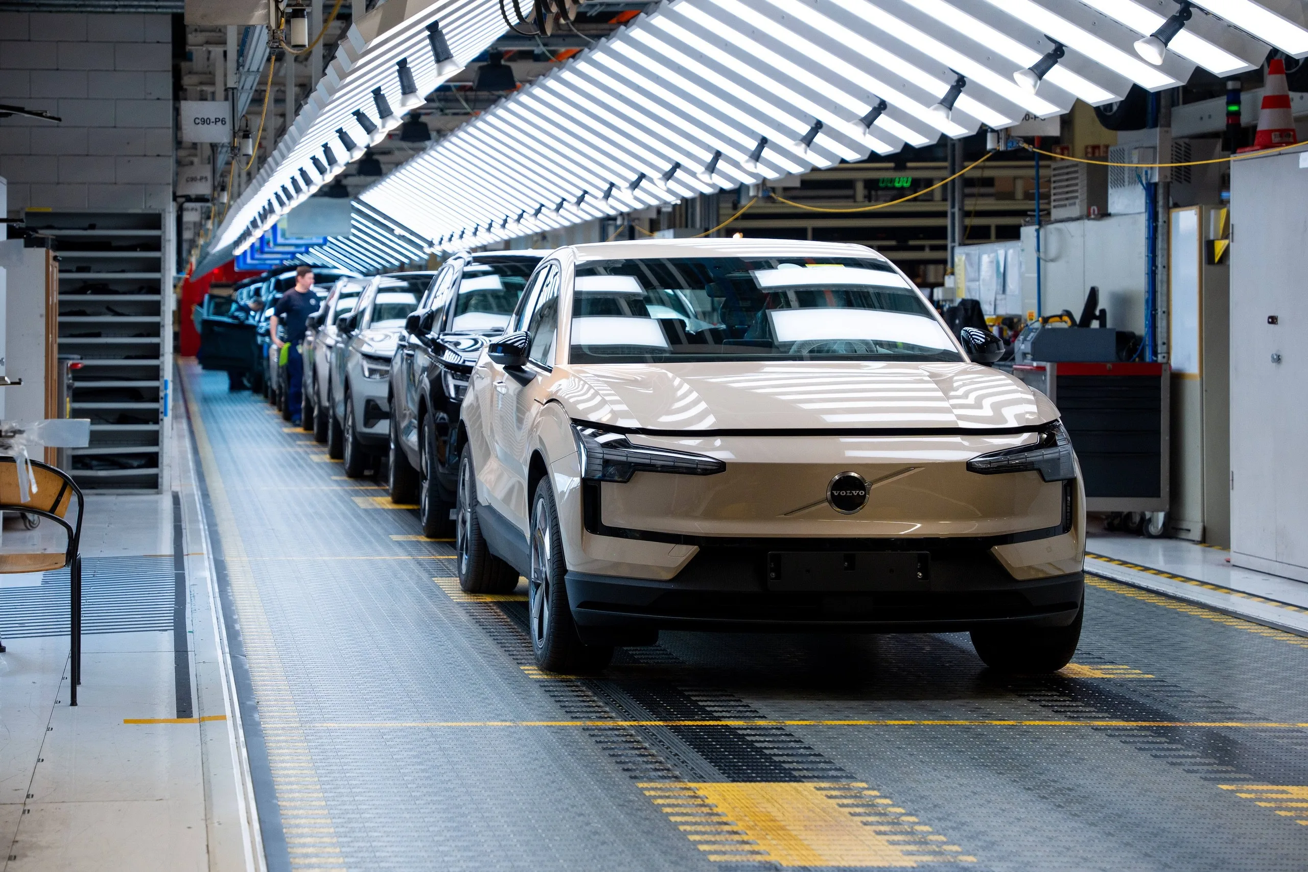 Elektrische Volvo EX30 productie Volvo Cars Gent België