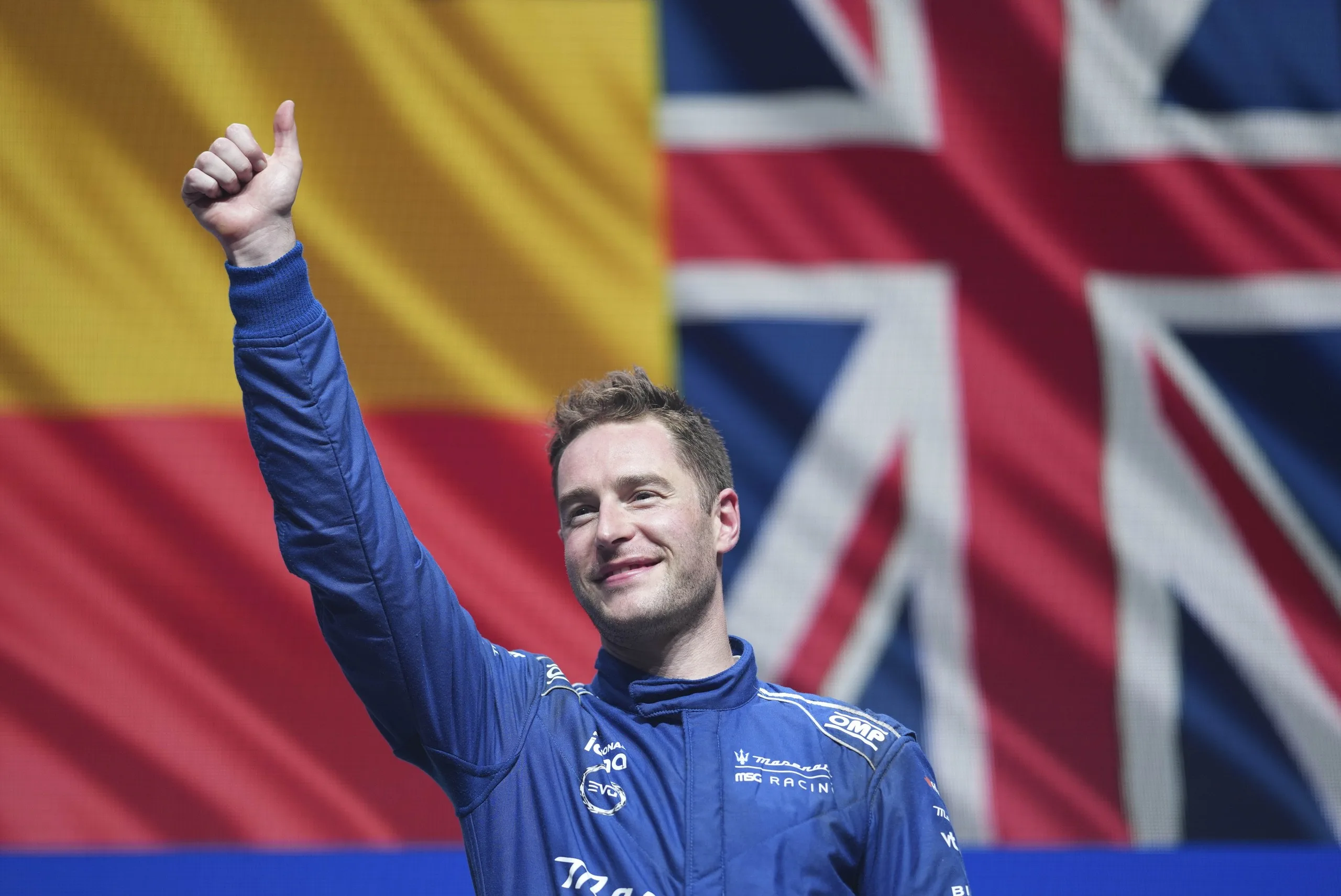 Stoffel Vandoorne (Maserati MSG Racing) wint de 2025 Tokyo E-Prix © Jed Leicester