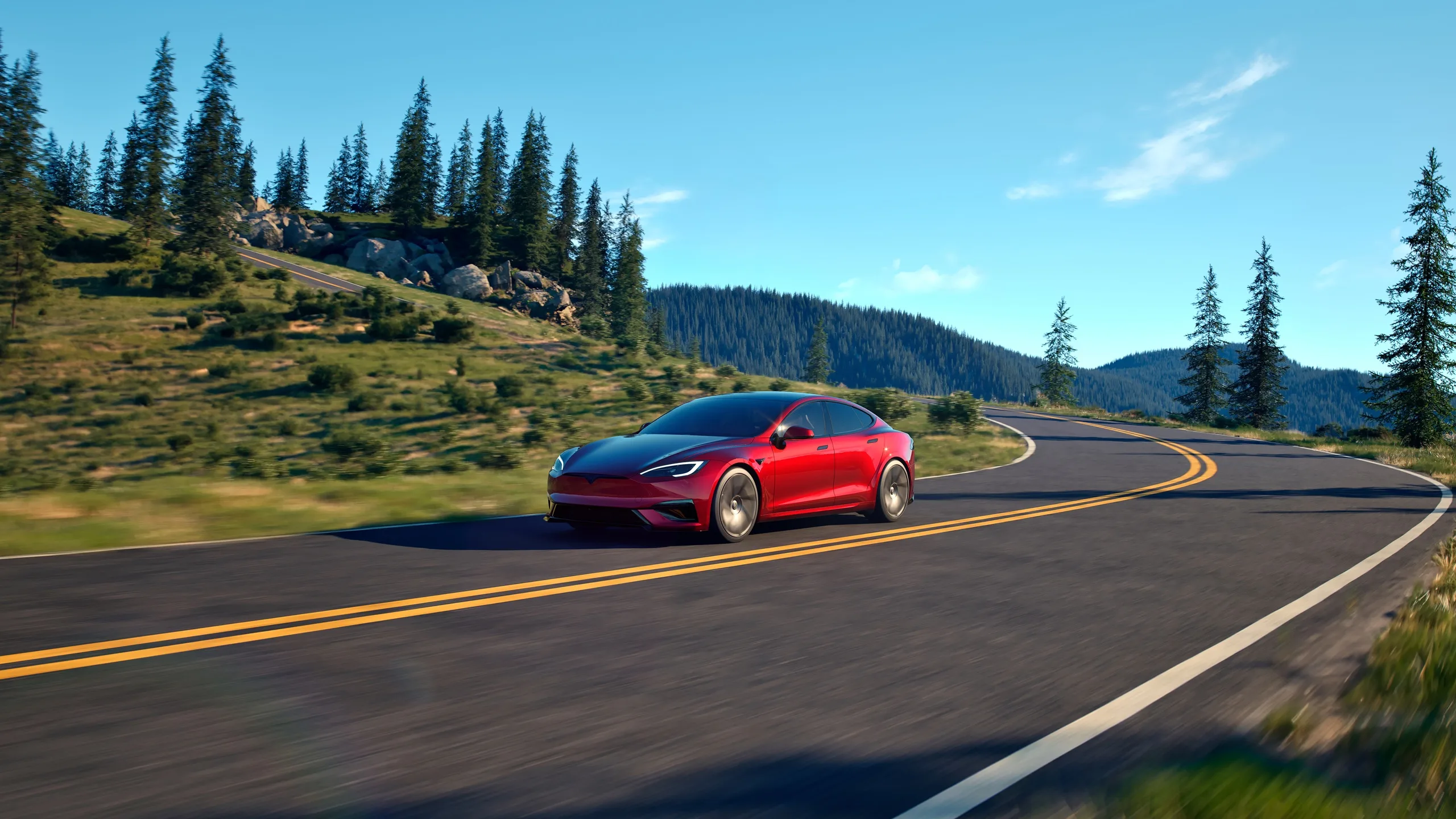 Nieuwe Tesla Model S facelift 2025