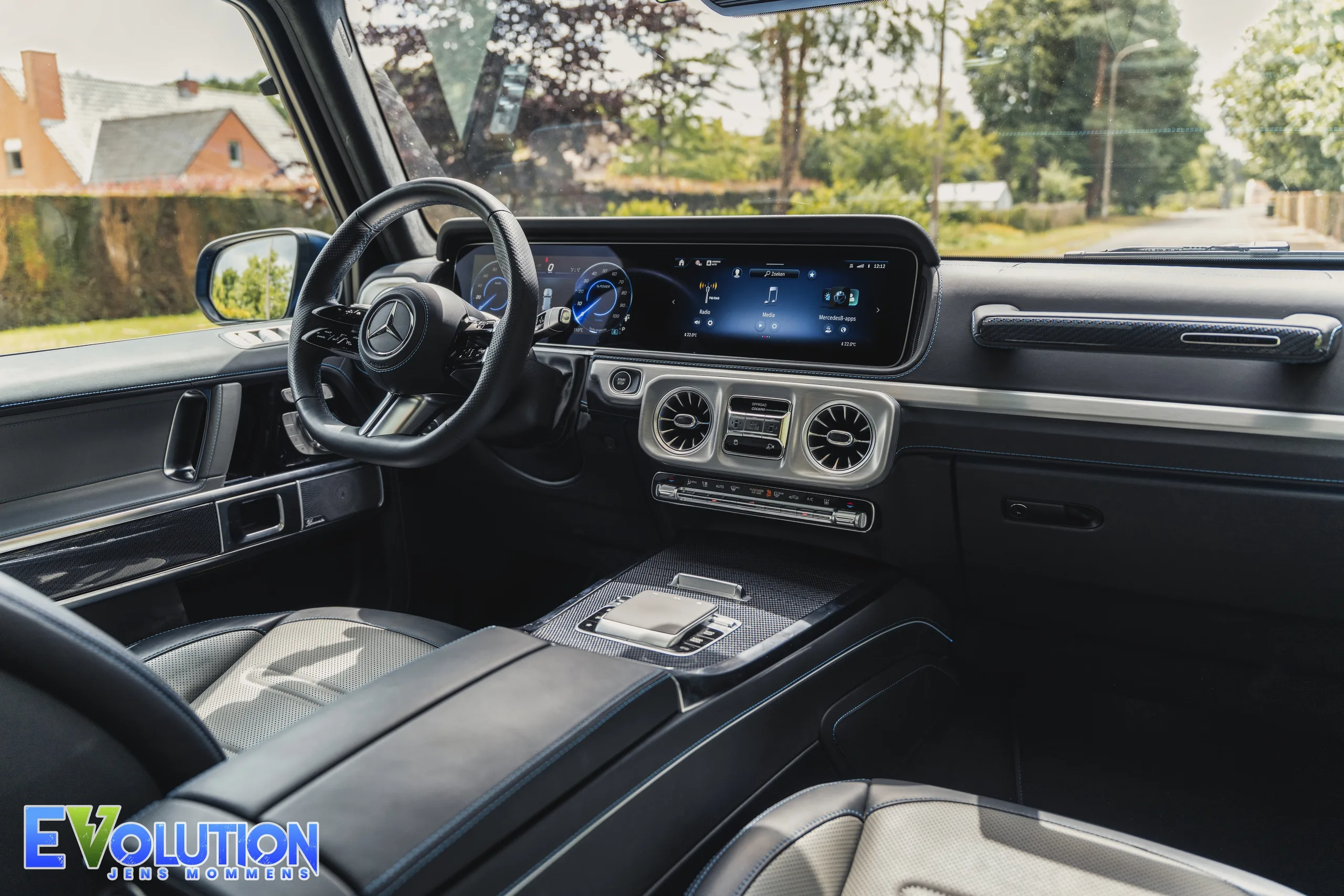 Interieur elektrische Mercedes-Benz G 580 (G-Klasse)