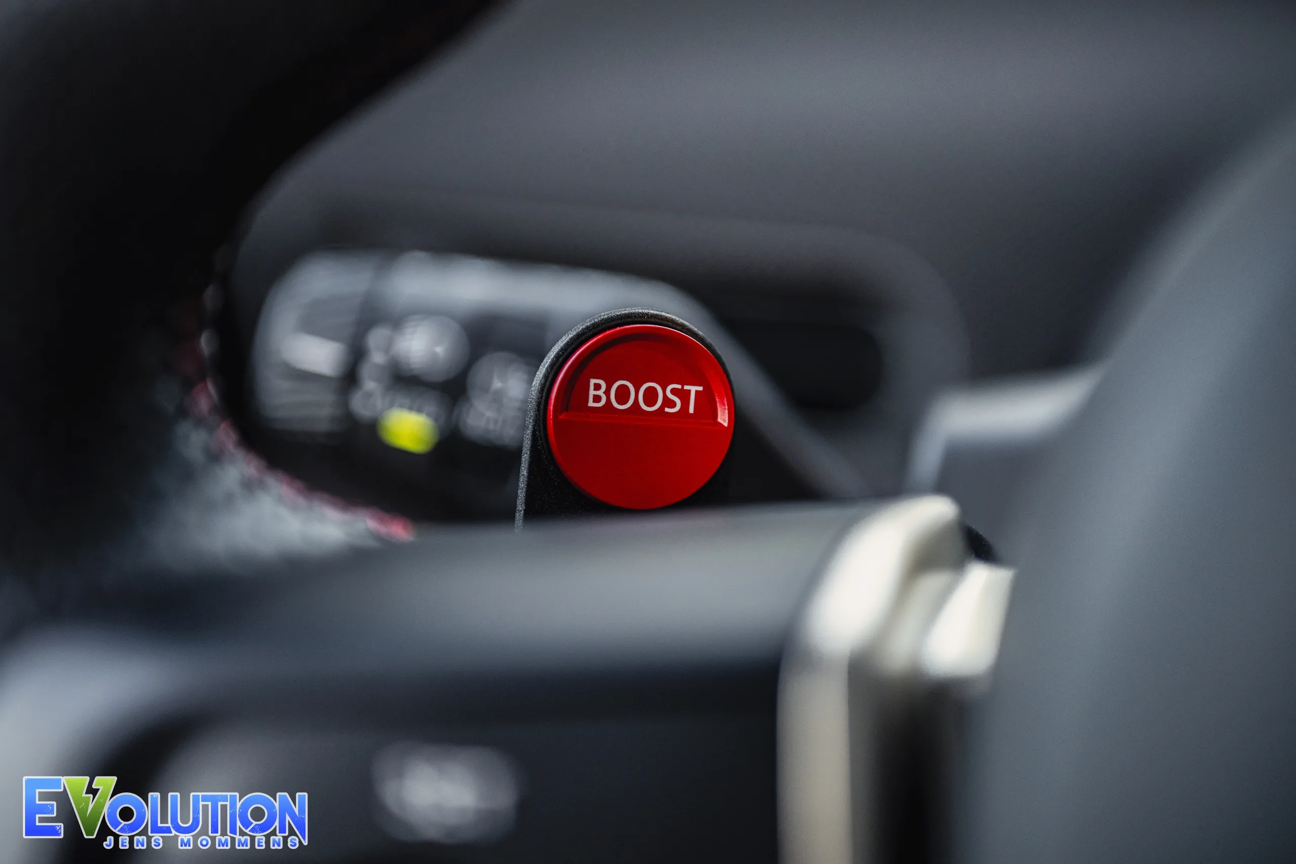 Boost-knop op MINI John Cooper Works Electric