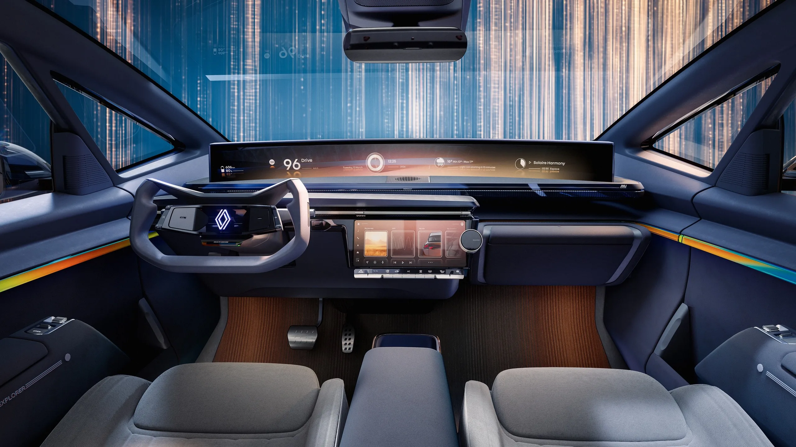 Interieur nieuwe Renault R-Space Lab concept car