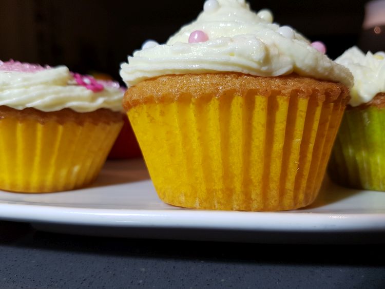 cupcakes maken closeup