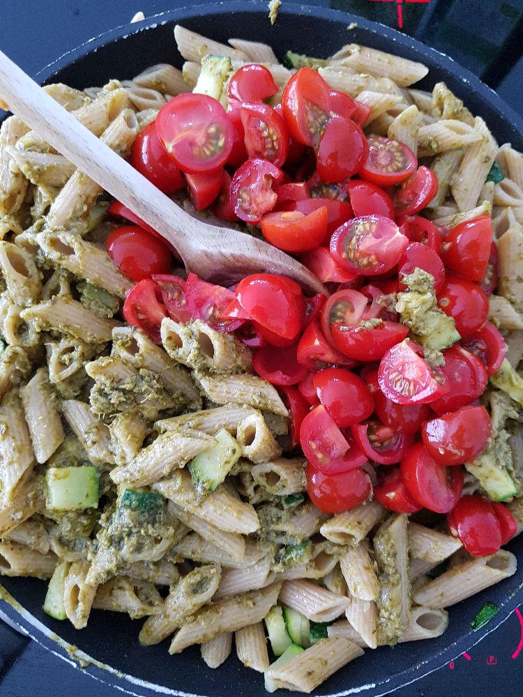 pasta en cherrytomaten