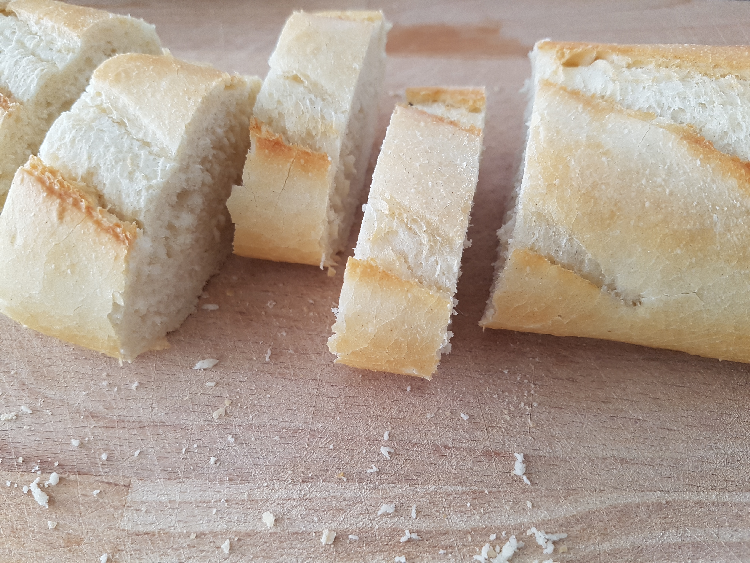 stokbrood in de oven