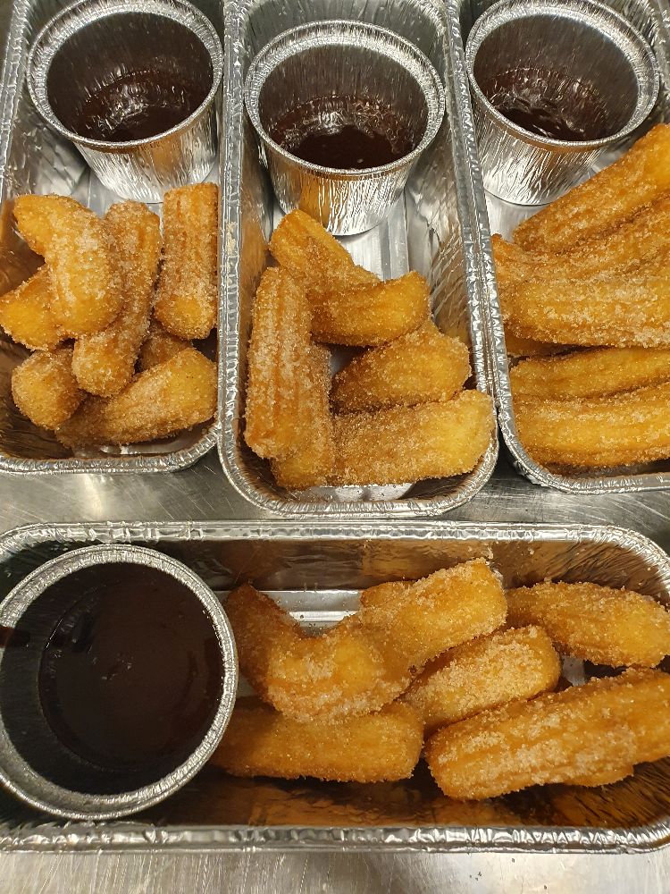 churros met chocolade