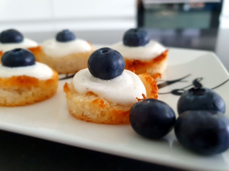 kokoskoekjes met honingcrème