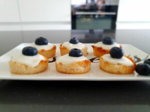 kokoskoekjes met honingcrème