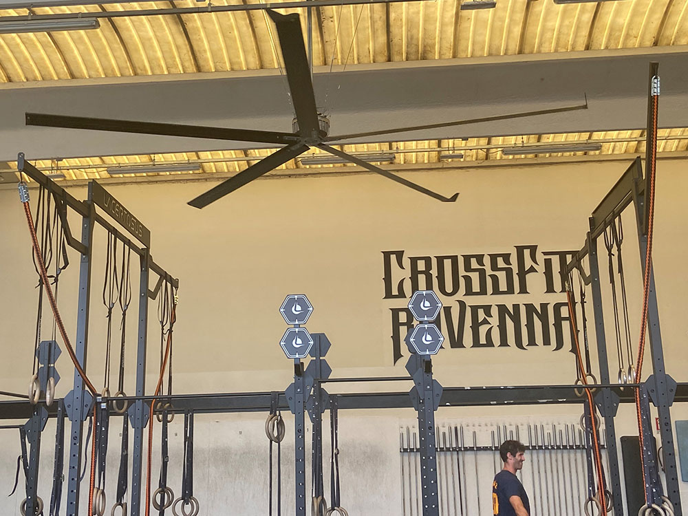 Ventilatori per Box CrossFit