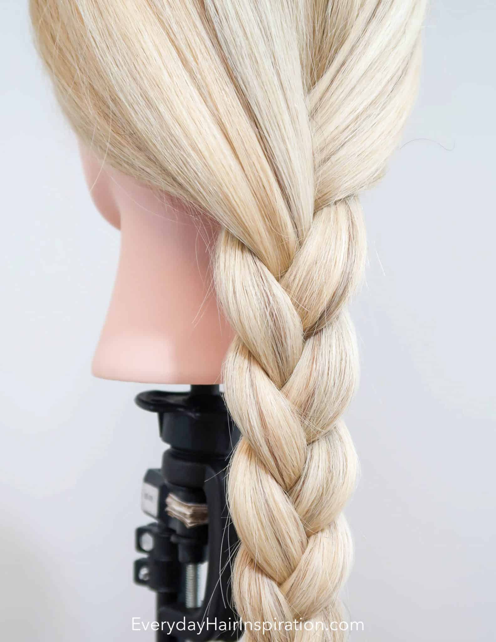 3 Strand Braid How To Braid Hair For Complete Beginners Everyday 