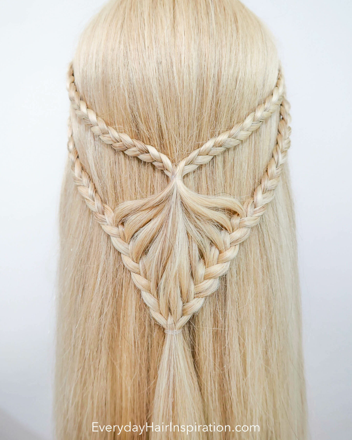 Double Braided Half up - Everyday Hair inspiration