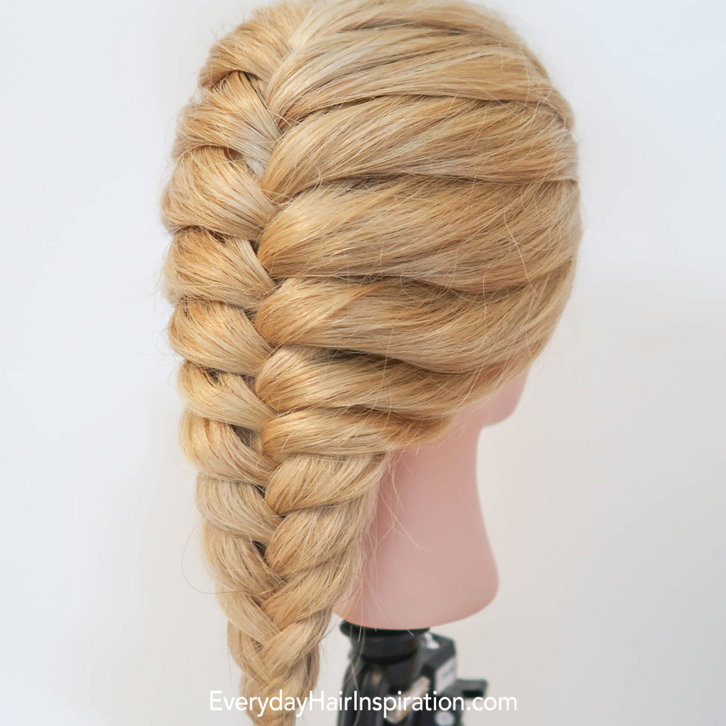 How To Faux French Braid - Everyday Hair inspiration