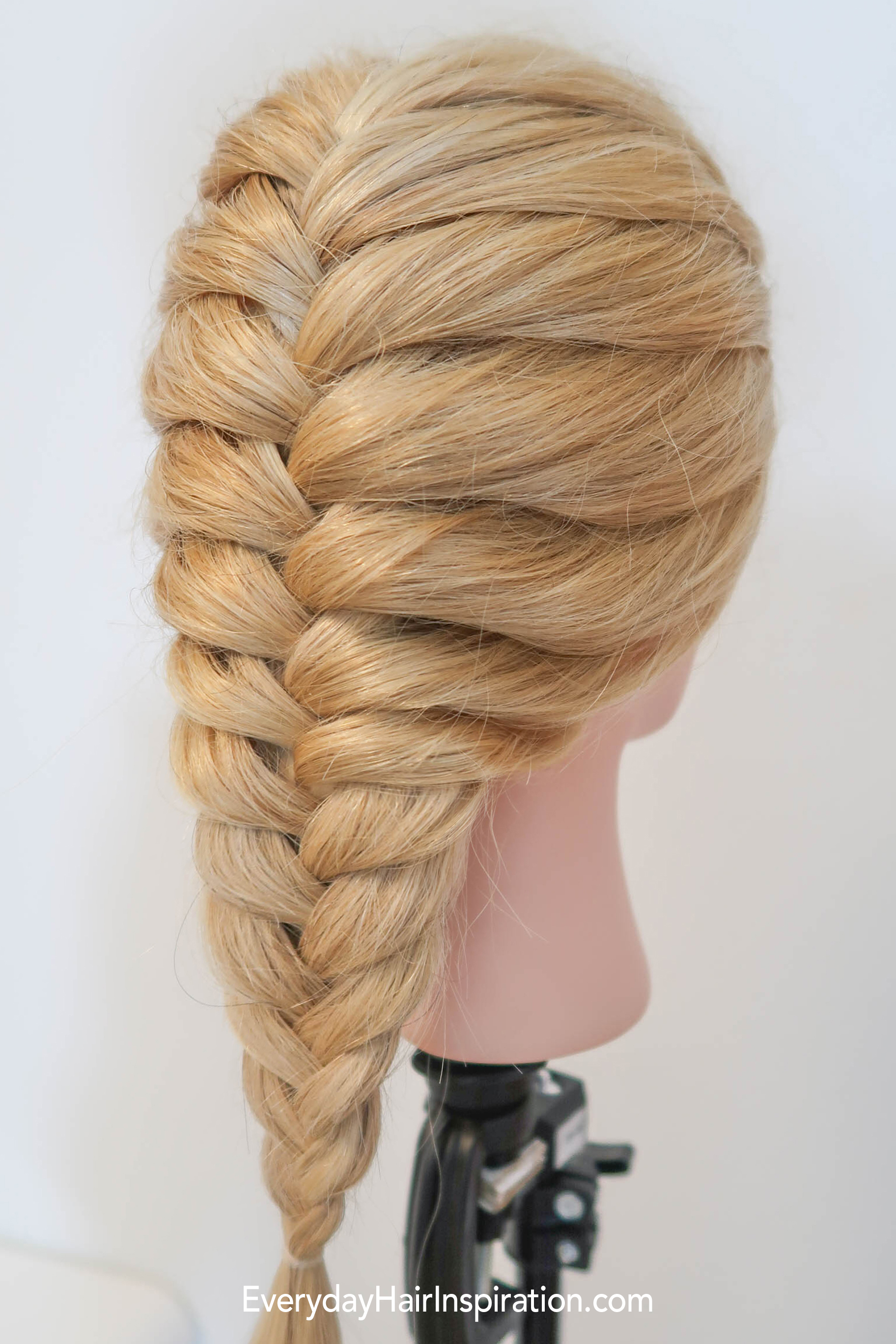 How To Faux French Braid - Everyday Hair inspiration