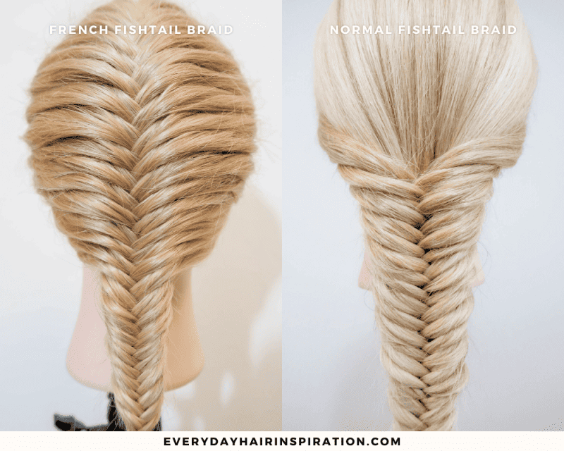How To French Fishtail Braid - Everyday Hair inspiration