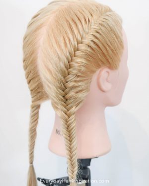 fishtail braids